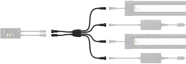 JUWEL HeliaLux Splitter Spectrum (4Ch)