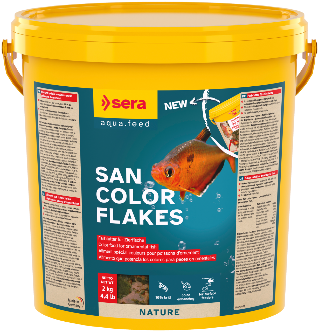 sera San Color Flakes
