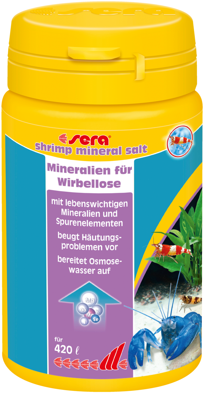 sera shrimp mineral salt