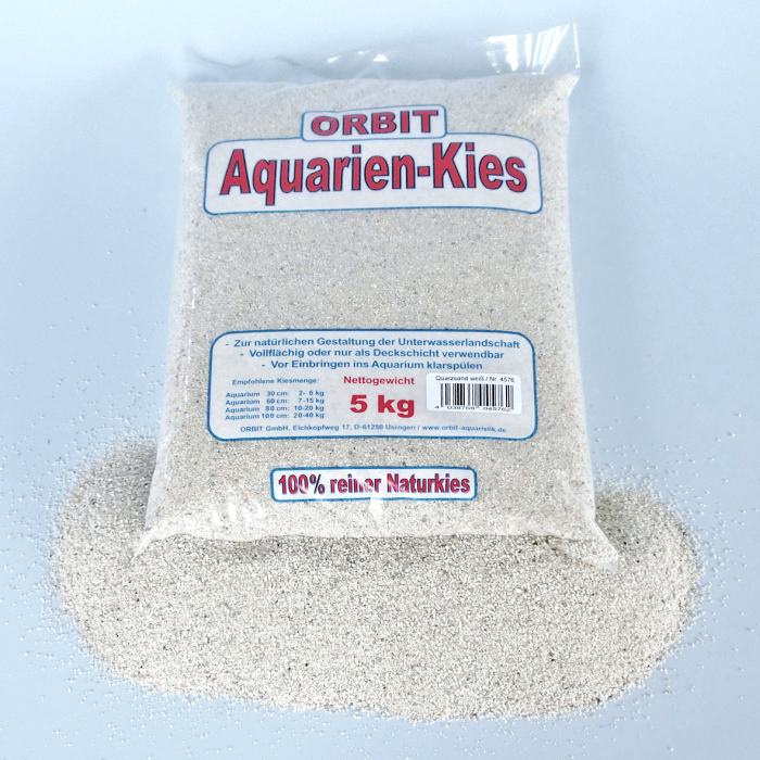 Quarzsand weiß fein 0,7-1,2 mm