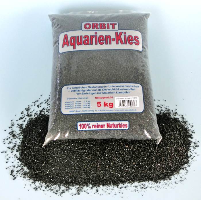 Glanzkies schwarz 1-3 mm