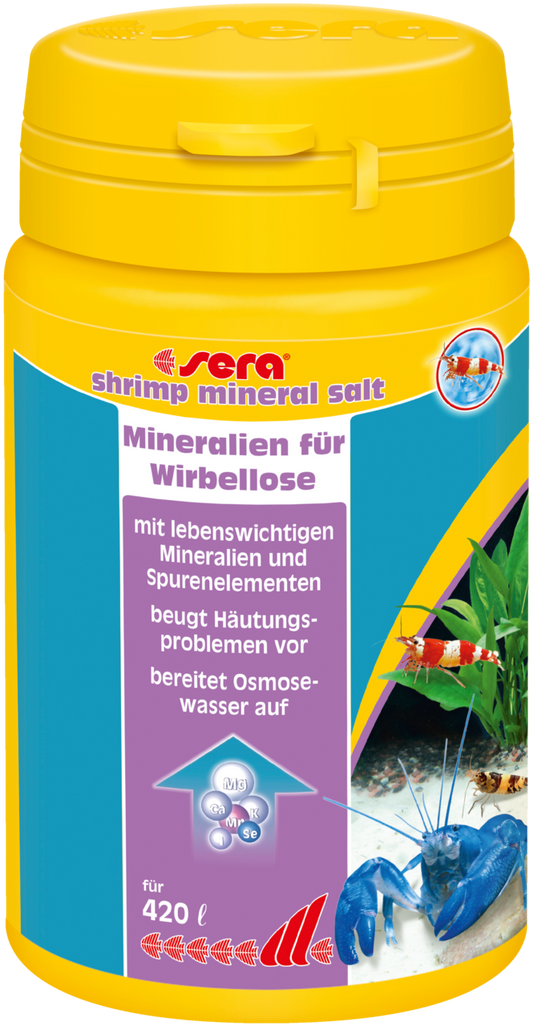 sera shrimp mineral salt