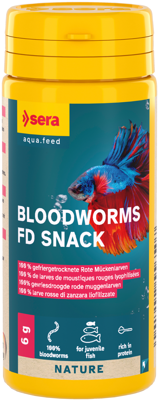 sera Bloodworms FD Snack