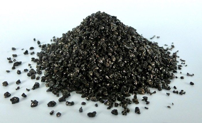 Glanzkies schwarz 1-3 mm